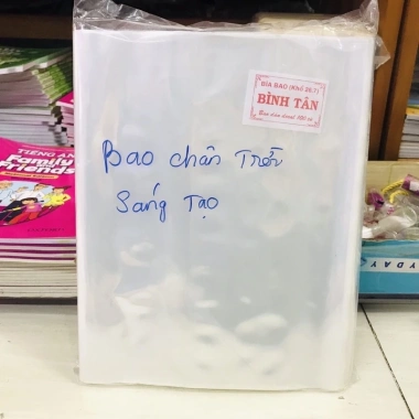 Combo 10 bìa bao tập sách - Bìa kiếng hiệu con nai dày, giảm giá 15.000₫ 5