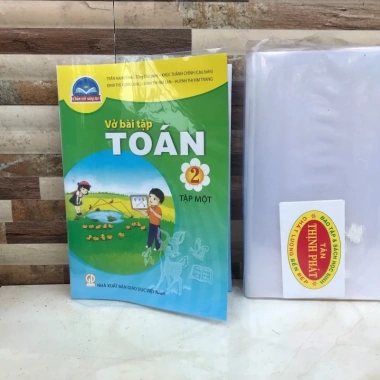 Combo 10 bìa bao tập sách - Bìa kiếng hiệu con nai dày, giảm giá 15.000₫ 8