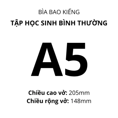 Combo 10 bìa bao tập sách - Bìa kiếng hiệu con nai dày, giảm giá 15.000₫ 10