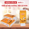 Combo 10 bịch khăn giấy rút đáy Silkwell 450g 2 lớp - không chất tẩy trắng, không bụi, giá 295.000 9