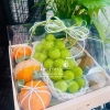 Combo 10 Bộ Hộp Vuông 27 Đựng Hoa Quả, Quà Tặng Nắp Mica và Túi Xách Thiết Kế Xưởng Gốc Giá 155k 4