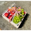 Combo 10 bộ Khay và Túi Giấy Vuông Nắp Mica Trong Suốt - Hộp Đựng Hoa Quả, Trái Cây 27x27cm Giá 280,000₫ 4