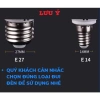 Combo 10 Bóng Đèn LED 5W Quả Nhót Nến E14/E27 - Giá Chỉ 105.999đ 3