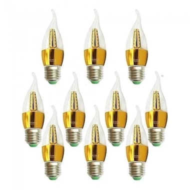 Combo 10 Bóng Đèn LED 5W Quả Nhót Nến E14/E27 - Giá Chỉ 105.999đ 5