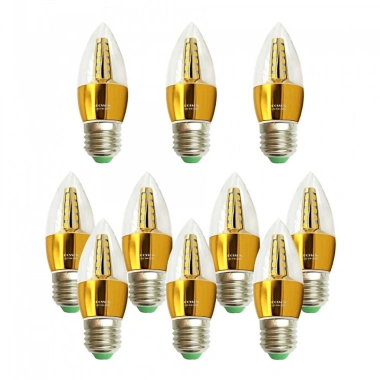 Combo 10 Bóng Đèn LED 5W Quả Nhót Nến E14/E27 - Giá Chỉ 105.999đ 6
