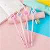Combo 10 Bút Bi Nước Nhũ Gel 4K - Mực Đen Nhiều Hình Đẹp, Giá Sỉ 45k Bán Buôn Văn Phòng Phẩm 2