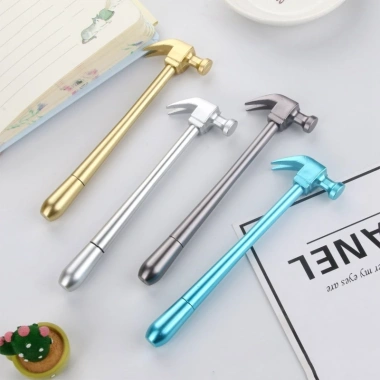 Combo 10 Bút Búa Ánh Kim Hoạt Hình Dễ Thương Kute Viết Gel Mực Đen Giá Rẻ 55k Sỉ 4K