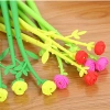 Combo 10 Bút nước mực gel đen cute viết đẹp hình bông hoa cho bé NATO BB31 chỉ 35.000₫