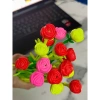 Combo 10 Bút nước mực gel đen cute viết đẹp hình bông hoa cho bé NATO BB31 chỉ 35.000₫ 3