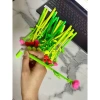 Combo 10 Bút nước mực gel đen cute viết đẹp hình bông hoa cho bé NATO BB31 chỉ 35.000₫ 4
