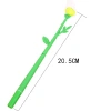 Combo 10 Bút nước mực gel đen cute viết đẹp hình bông hoa cho bé NATO BB31 chỉ 35.000₫ 9