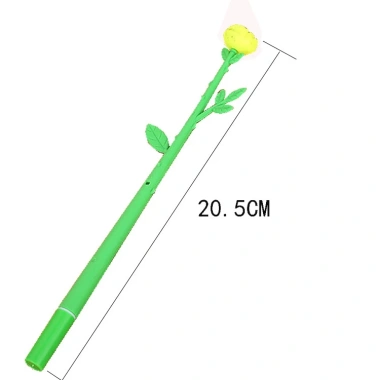 Combo 10 Bút nước mực gel đen cute viết đẹp hình bông hoa cho bé NATO BB31 chỉ 35.000₫ 9