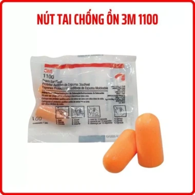 Combo 10 cặp bịch nút nhét tai chống ồn 3M mã 1.100 Sinicol - Giá rẻ 30.000đ