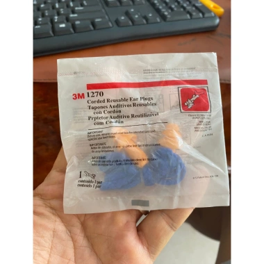 Combo 10 Cặp Nút Tai Chống ồn 3M 1.270 ANSI S3.19-1.974 CE/EN 352 Giá 19.995 VND 3