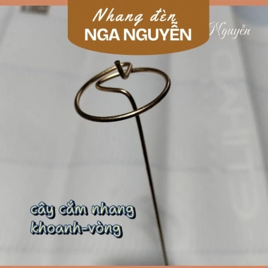 Combo 10 cây cắm nhang khoanh giá sỉ 32cm - Giá ưu đãi 12.800đ, chất lượng cao