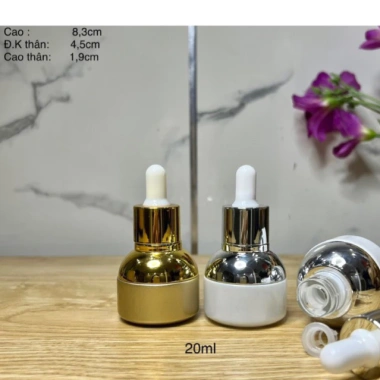 Combo 10 chai serum 20ml Vàng Bạc Dưỡng da sáng mịn, giảm nếp nhăn, chỉ 150.000