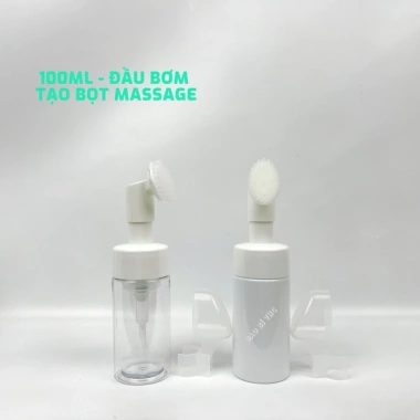 Combo 10 Chai Tạo Bọt 100ml-150ml: Sữa Rửa Mặt, Kem Cạo Râu, Sữa Tắm và Bàn Chải Massage - Giảm 22% 5 Combo 10 Chai Tạo Bọt 100ml-150ml: Sữa Rửa Mặt, Kem Cạo Râu, Sữa Tắm và Bàn Chải Massage - Giảm 22% 5