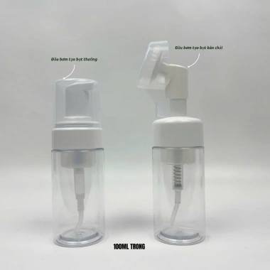 Combo 10 Chai Tạo Bọt 100ml-150ml: Sữa Rửa Mặt, Kem Cạo Râu, Sữa Tắm và Bàn Chải Massage - Giảm 22%