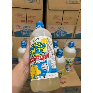 Combo 10 chai thùng dầu ăn hoa cải Ajinomoto - Giá chỉ 1,100,000₫, đến 04/2.027