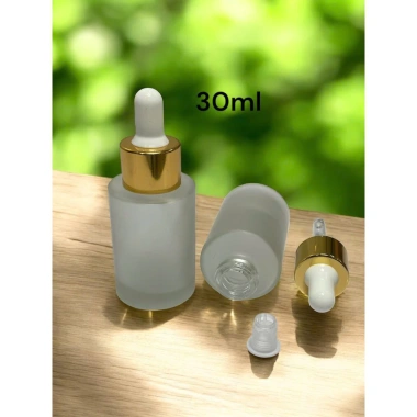 Combo 10 chai thủy tinh nhám mờ 20-30-50ml nắp bóp chiết serum - 60.000đ 3 Combo 10 chai thủy tinh nhám mờ 20-30-50ml nắp bóp chiết serum - 60.000đ 3