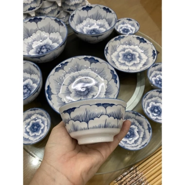 Combo 10 Chén Chè Gốm Sứ Cổ Bát Tràng Cao Cấp – Giá Ưu Đãi 165.000₫ 2
