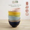 Combo 10 Chén Gốm Sứ Cerahome 12cm Men Bóng, Chén Lò Vi Sóng Nhiều Màu Đẹp Độc Đáo, Trang Trí Hiện Đại, Giá Ưu Đãi 239k 2