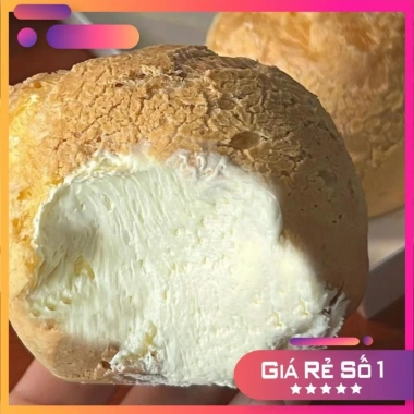 Combo 10 chiếc bánh mì nhân kem tan chảy - Bánh mì nướng phồng, bữa sáng ngon, chỉ 45.000 VND
