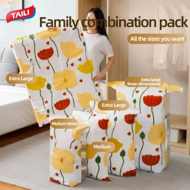 Combo 10 chiếc Túi nén chân không 60x80cm - Tiết kiệm không gian, thu gọn hành lý du lịch, giảm giá 165.000₫ 6