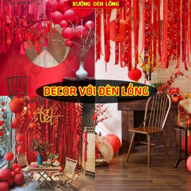Combo 10 cuộn ruy băng lụa đỏ 22m Trang trí Tết, Đám cưới, Gói quà - 58.000₫ 3