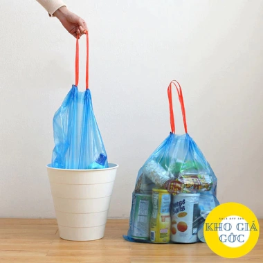 Combo 10 Cuộn Túi Đựng Rác Dây Rút - Bao Rác Tự Hủy Sinh Học 60.488 Giảm còn 49.990