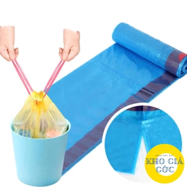 Combo 10 Cuộn Túi Đựng Rác Dây Rút - Bao Rác Tự Hủy Sinh Học 60.488 Giảm còn 49.990 7