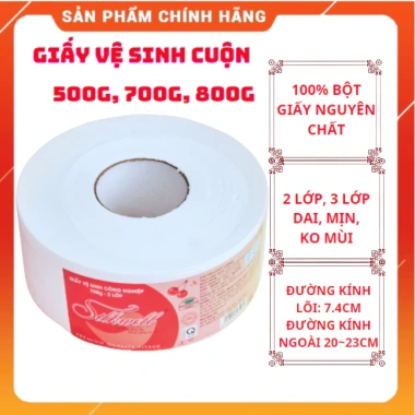 Combo 10 cuốn vệ sinh lớn 700g Silkwell - Giá ưu đãi 145.000đ, giảm giá 5