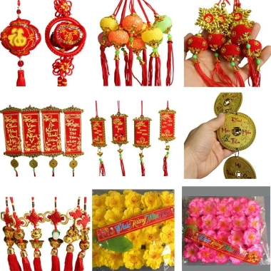 Combo 10 Dây Liễn Trang Trí Tết - Treo Cây Mai 2.025, Giá chỉ 24.999₫, tiết kiệm ngay