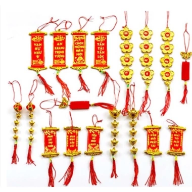 Combo 10 Dây Liễn Trang Trí Tết - Treo Cây Mai 2.025, Giá chỉ 24.999₫, tiết kiệm ngay