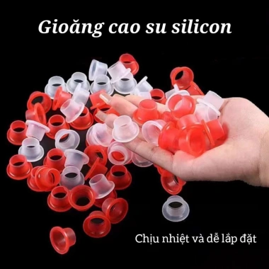Combo 10 Đệm silicon và Gioăng silicon chống rò rỉ, thay thế cao su non - 15.900đ 2 Combo 10 Đệm silicon và Gioăng silicon chống rò rỉ, thay thế cao su non - 15.900đ 2