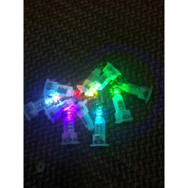 Combo 10 đèn LED 7 màu kèm đèn lồng Trung Thu đã có PI.N giá 33.000 VND
