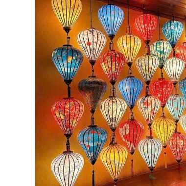 Combo 10 đèn lồng hội an phi hoa chống nước size 30 + bóng LED 5W và đui chống nước - Giá ưu đãi 880k 4 Combo 10 đèn lồng hội an phi hoa chống nước size 30 + bóng LED 5W và đui chống nước - Giá ưu đãi 880k 4