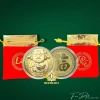 Combo 10 Đồng Xu Lá Vàng Ông Thần Tài - Thỏi Vàng, Quà Lì Xì Tết, Giá Sỉ 80.000đ 2