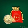 Combo 10 Đồng Xu Lá Vàng Ông Thần Tài - Thỏi Vàng, Quà Lì Xì Tết, Giá Sỉ 80.000đ 5