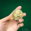 Combo 10 Đồng Xu Lá Vàng Ông Thần Tài - Thỏi Vàng, Quà Lì Xì Tết, Giá Sỉ 80.000đ 6