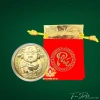 Combo 10 Đồng Xu Lá Vàng Ông Thần Tài - Thỏi Vàng, Quà Lì Xì Tết, Giá Sỉ 80.000đ 7
