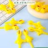 Combo 10 Gà bắn dính tường - Đồ chơi cao su xả stress, an toàn, giá rẻ 6.000 VND