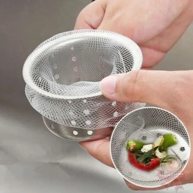 Combo 10 gói (700 chiếc) Túi lưới lọc rác bồn rửa chén bát – Chống tắc nghẽn, hàng có chun