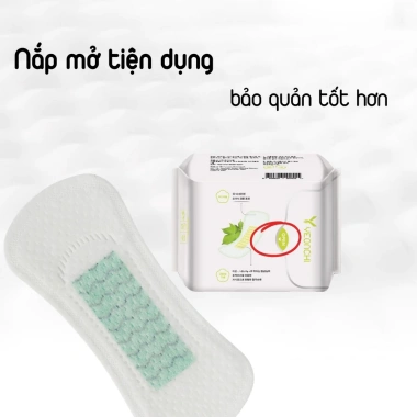 Combo 10 gói băng vệ sinh Yeonchi Organic 16 miếng kháng khuẩn thấm hút tốt 75.000 VND 3