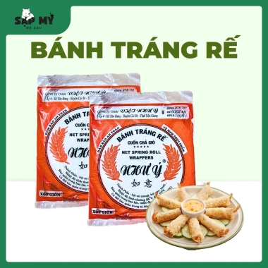Combo 10 gói bánh tráng rế Như Ý - bánh đa nem rế cuốn chả giò, giảm giá 28.000₫