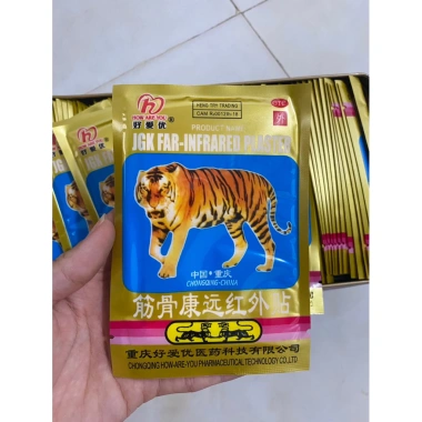 Combo 10 Gói Cao Dán Con Cọp 7 Chữ Thái Lan - Giảm cân nhanh, giá chỉ 52.000 VND 4