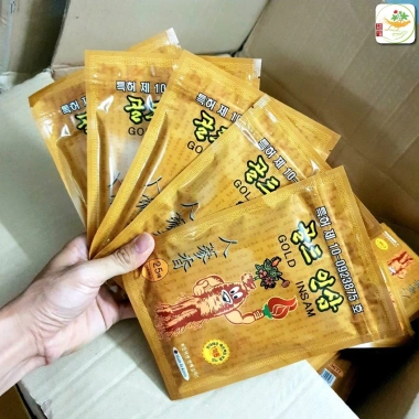 Combo 10 gói Cao dán hồng sâm Hàn Quốc Gold Insam 25 miếng - Hỗ trợ chấn thương, giảm giá 330.000 VND 9