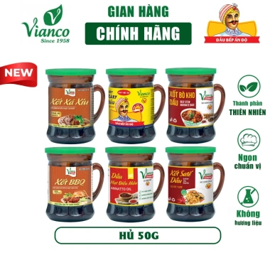 Combo 10 gói gia vị uớp thịt - Bò Kho, Phở, Bún Bò, Cà Ri, Ngũ Vị Hương Vianco - Chỉ 55.000đ