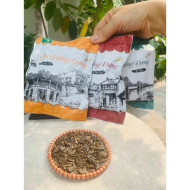 Combo 10 Gói Hạt Hướng Dương 3 Vị Tự Nhiên Dừa Óc Chó 55g Ăn Vặt HULA Giá 65.000