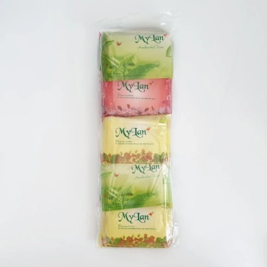 Combo 10 gói Khăn giấy bỏ túi Mylan – Giá chỉ 20.000đ, tiện lợi, thấm hút nhanh